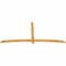 Ekena Millwork Bellingham Rough Sawn Timber Gable Bracket, Western Red Cedar, 108"W x 49"H x 2"D x 4"F, 11/12 Pitch GBW108X49X0204BEL00RWR - alternate 4